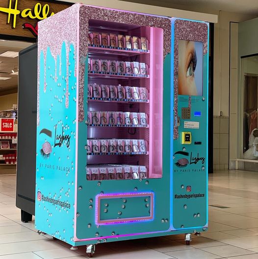 Hair vending machines that don't require internet