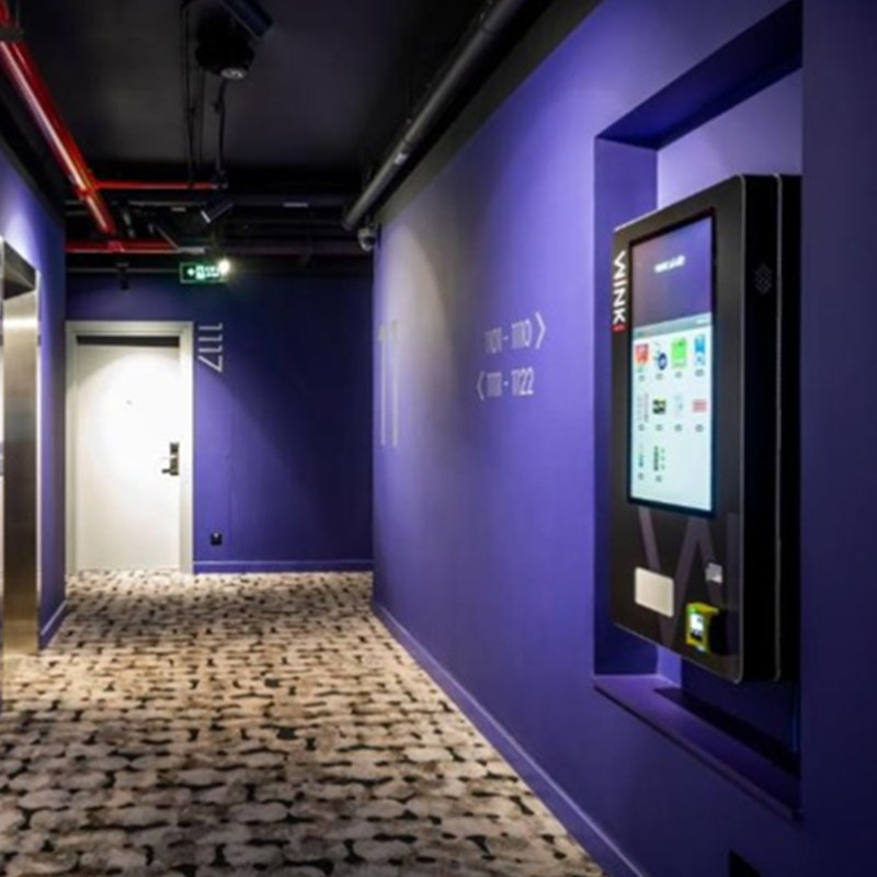 Wall-mounted electronic cigarette vending machine