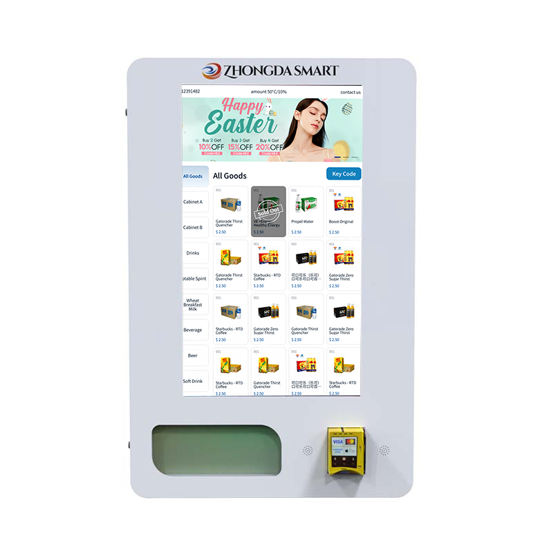 Wall-mounted eyelash vending machine.