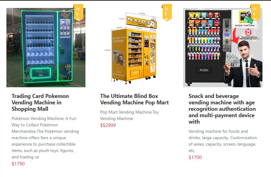 German vending machines for sale Minimum order: 1 unit