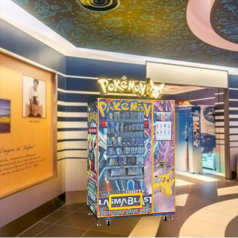 Pokemon Vending Machine in Japan | Themed Retail Solution