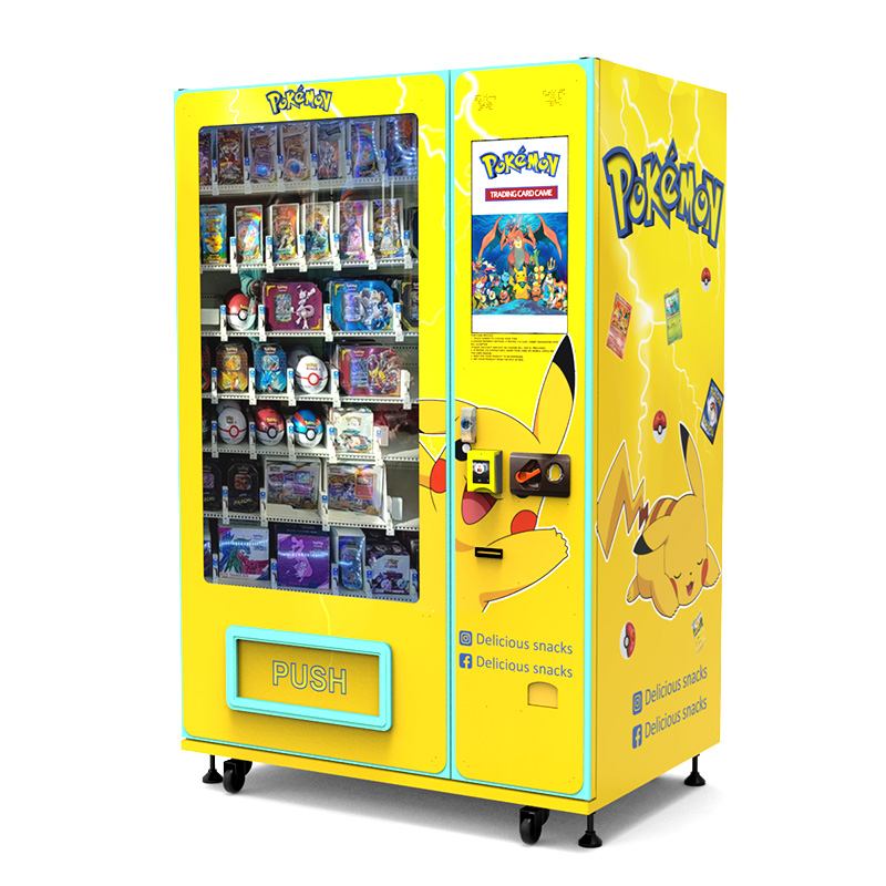 Trading Card Pokemon Vending Machine in Shopping Mall