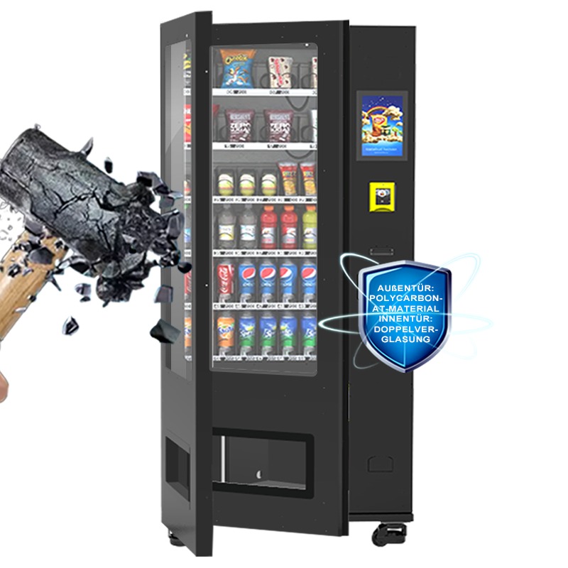 Outdoor Drink Vending Machine Project in Germany