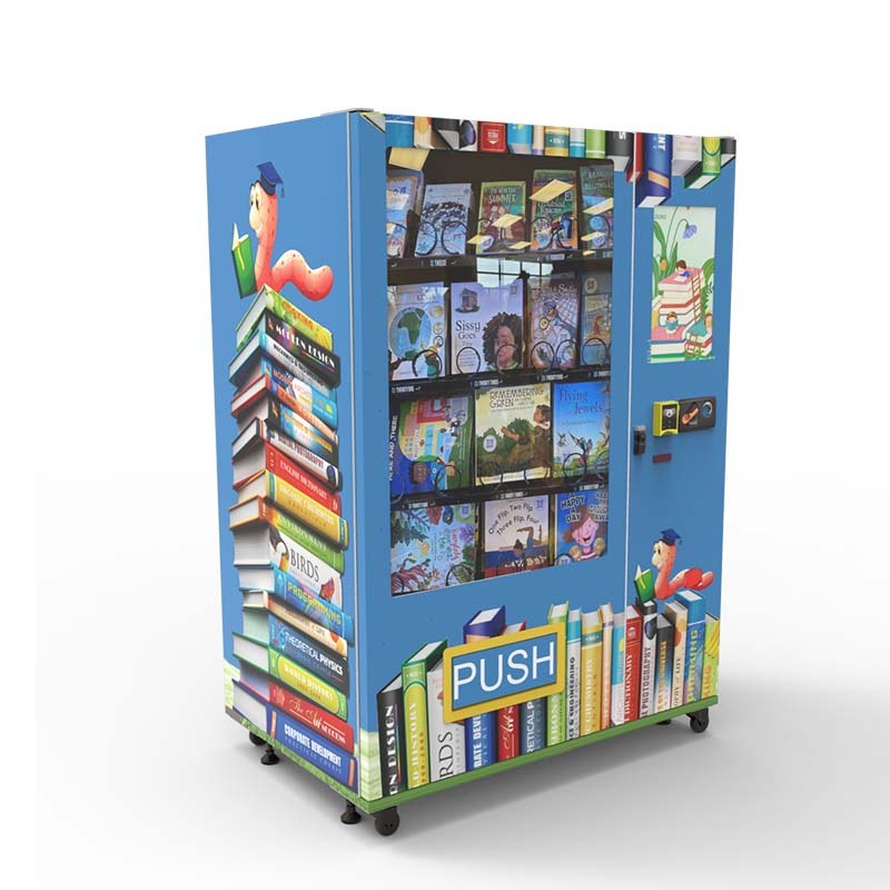 Book Vending Machine for 24/7 Self-Service Retail | Custom Manufacturer