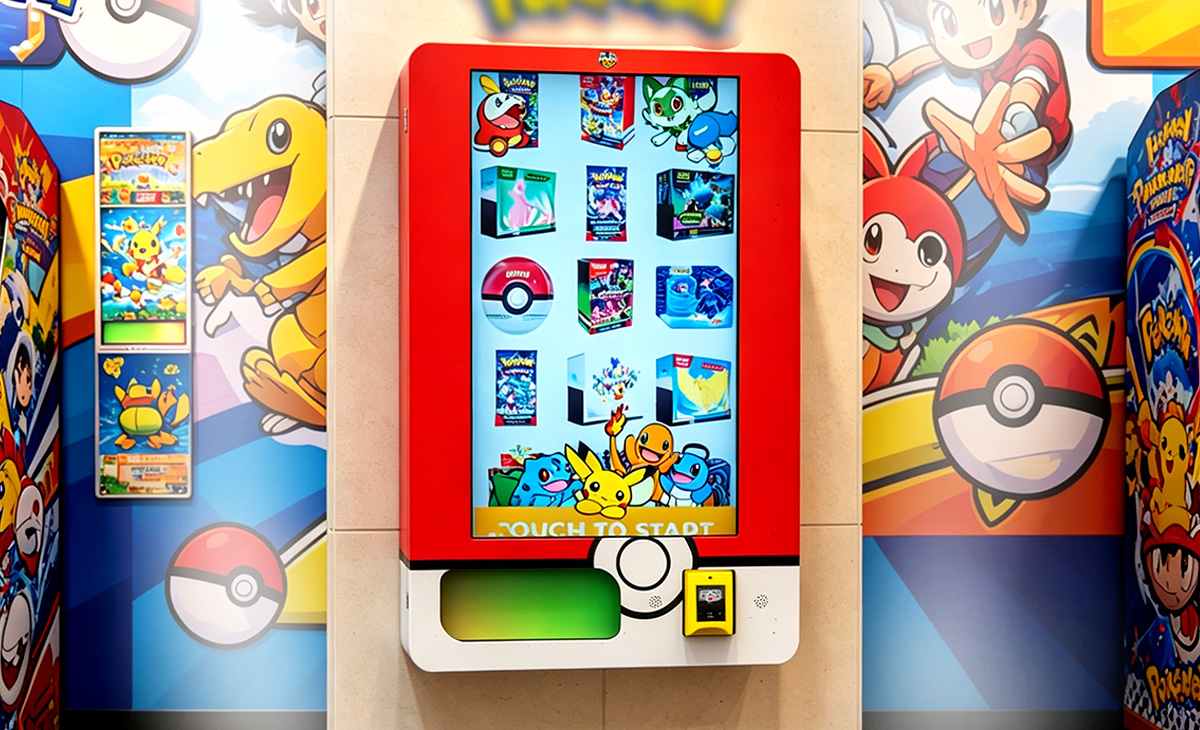 Wall-Mounted Vending Machine