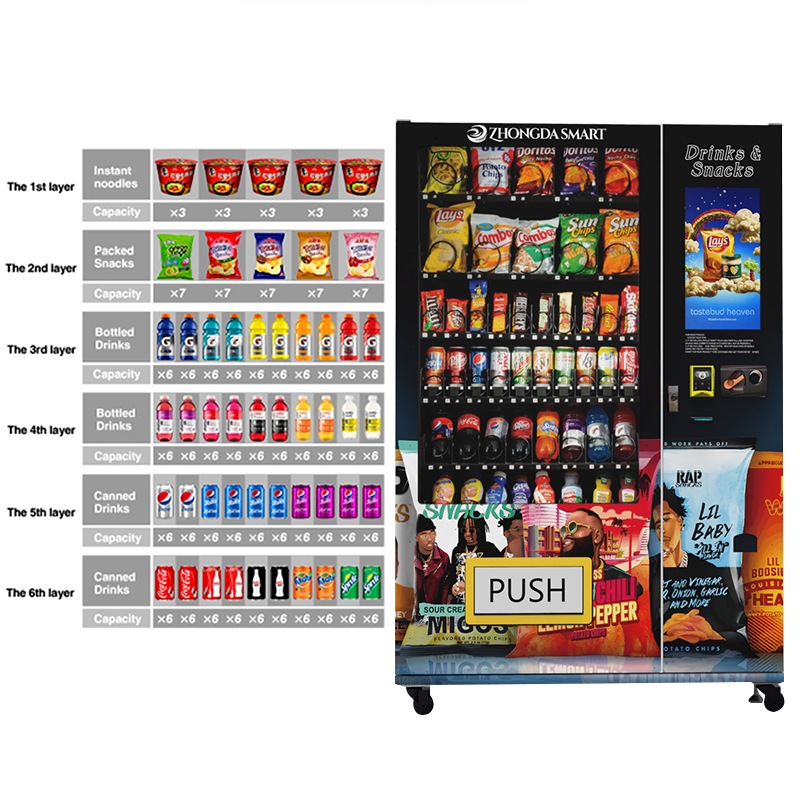 Cashless Vending Machine | Smart Touchless Payment Vending Solution for Modern Retail