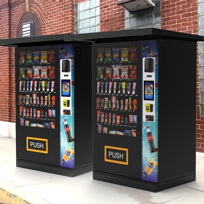 Large Combo Snack & Soda Vending Machine for Business