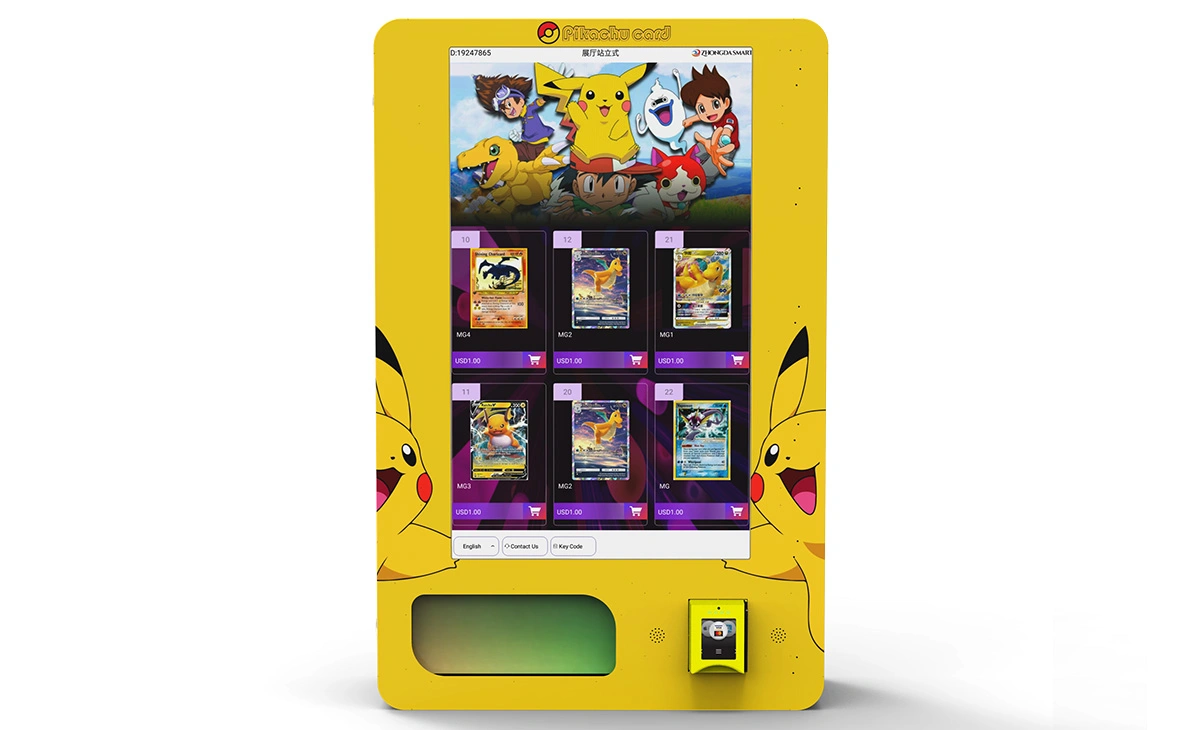 ZD-BGS-32 Wall-Mounted Card Mini Vending Machine