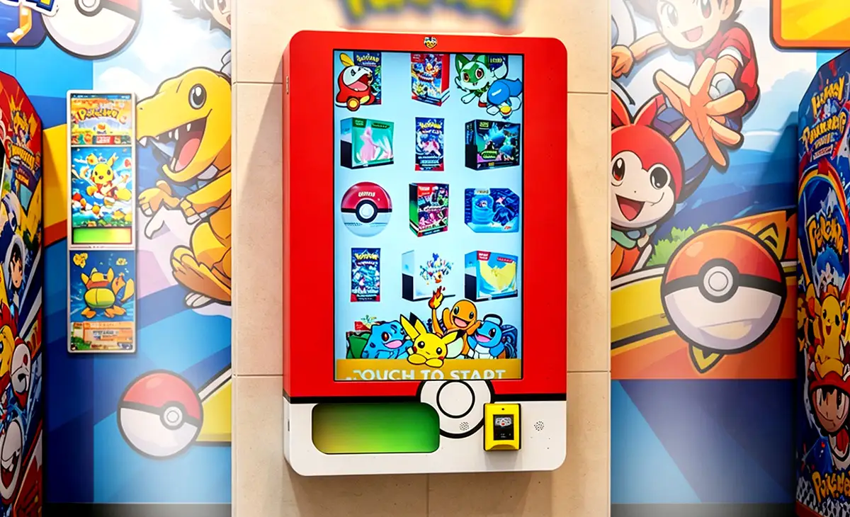 Wall-Mounted Card Mini Vending Machine