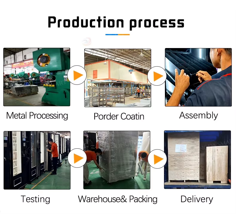 Zhongda Smart vending machine production workflow
