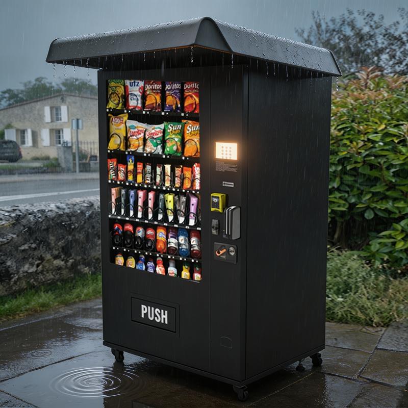 Outdoor Smart Snack & Drink Vending Machine for Sale | High Capacity