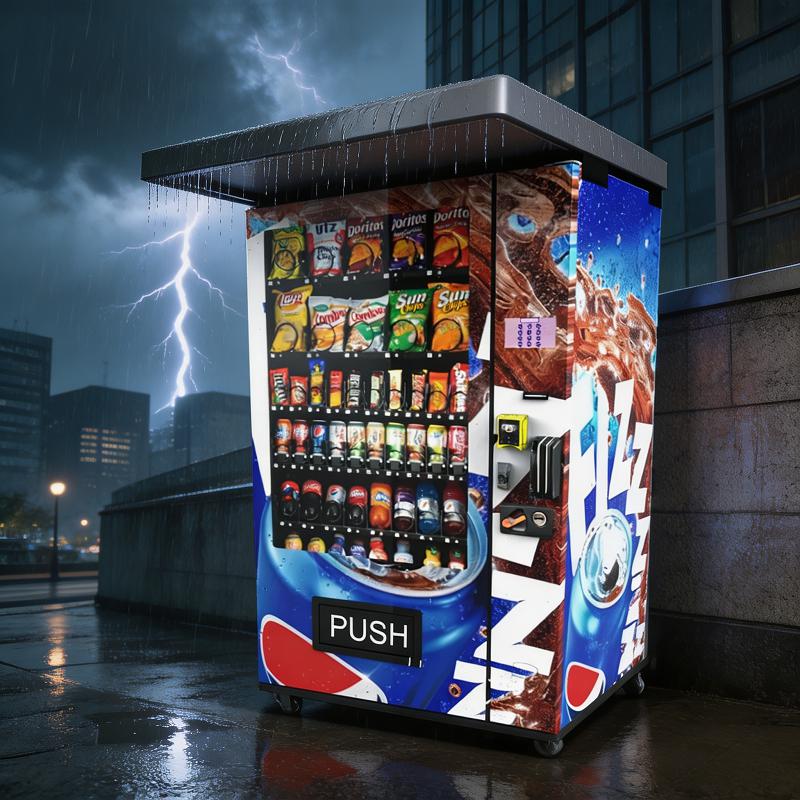 Outdoor Weatherproof Combo Vending Machine for Sale