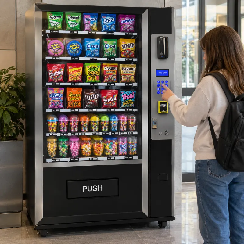 Smart Bubble Gum Vending Machine for Commercial Venues