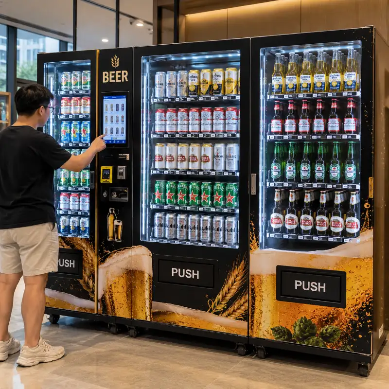 Beer Vending Machine with Age Verification